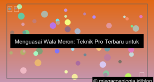 desain wala meron teknik pro terbaru