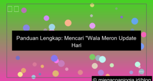 wala meron update hari ini