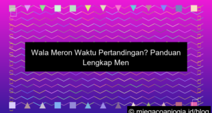 grafik wala meron waktu pertandingan