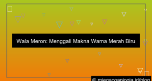 wala meron warna merah biru