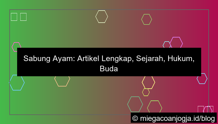 desain sabung ayam artikel lengkap