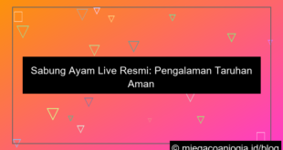 sabung ayam live resmi