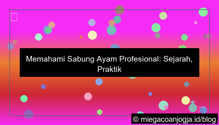 ilustrasi sabung ayam profesional