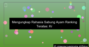 sabung ayam ranking teratas