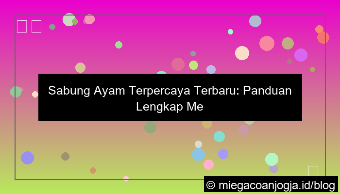 sabung ayam terpercaya terbaru