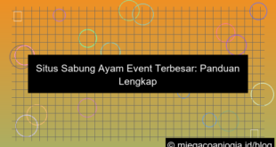 grafik situs sabung ayam event terbesar