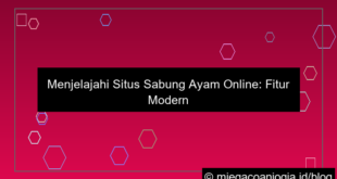 ilustrasi situs sabung ayam fitur modern terbaru