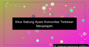 visual situs sabung ayam komunitas terbesar