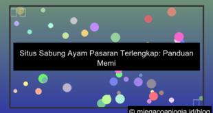 situs sabung ayam pasaran terlengkap