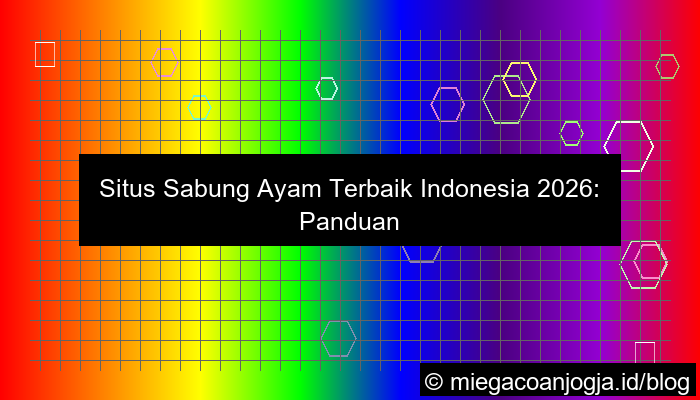 situs sabung ayam terbaik indonesia 2026