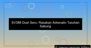 ilustrasi sv388 duel seru