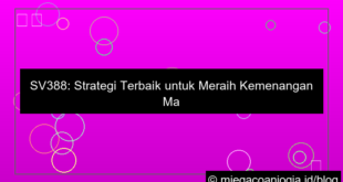 sv388 strategi terbaik