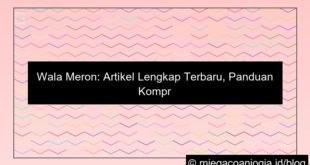 wala meron artikel lengkap terbaru