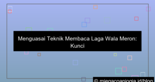 wala meron teknik membaca laga