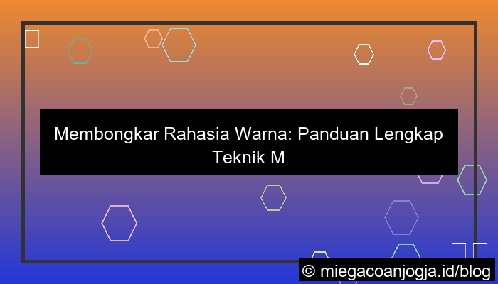 wala meron teknik membaca warna