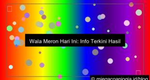 wala meron update pertandingan hari ini